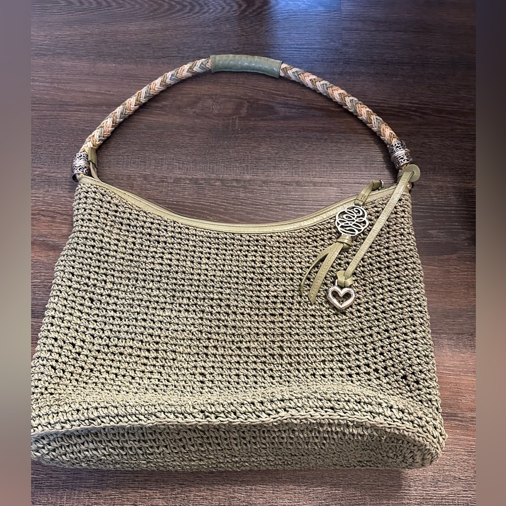 Brighton vintage woven shoulder bag